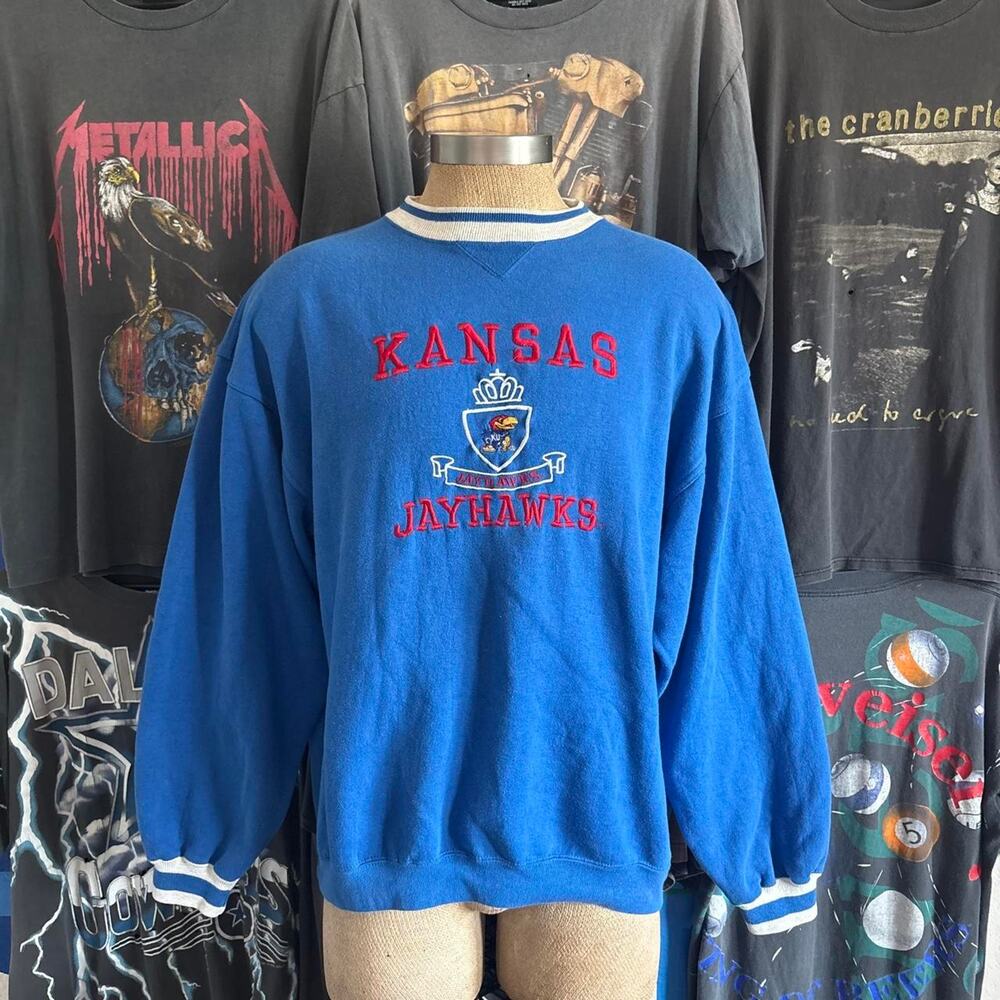 Vintage 1990s Kansas City Jayhawks Crewneck